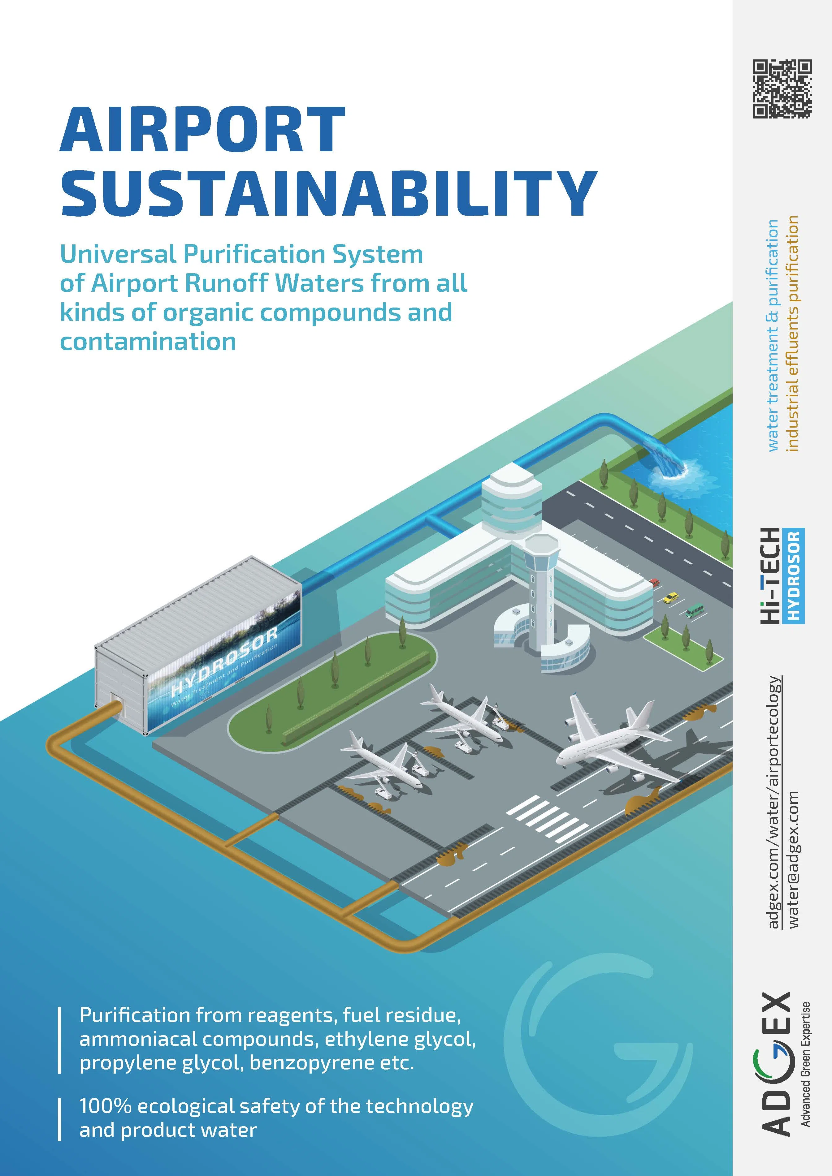 Universal Purification System of Airport Runoff Waters